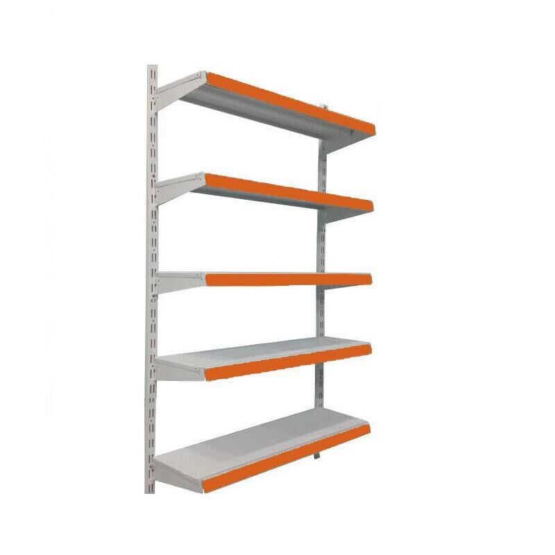 5 Katlı Duvara Monte, Standart Market Rafı