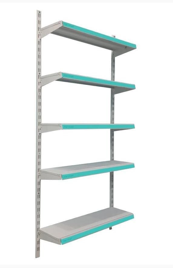 5 Katlı Market Rafı - Duvara Monte, Ekonomik Market Rafı