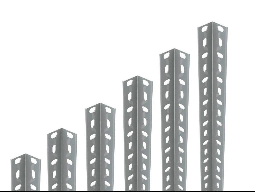 1 Adet Galvaniz Çelik Raf Profil