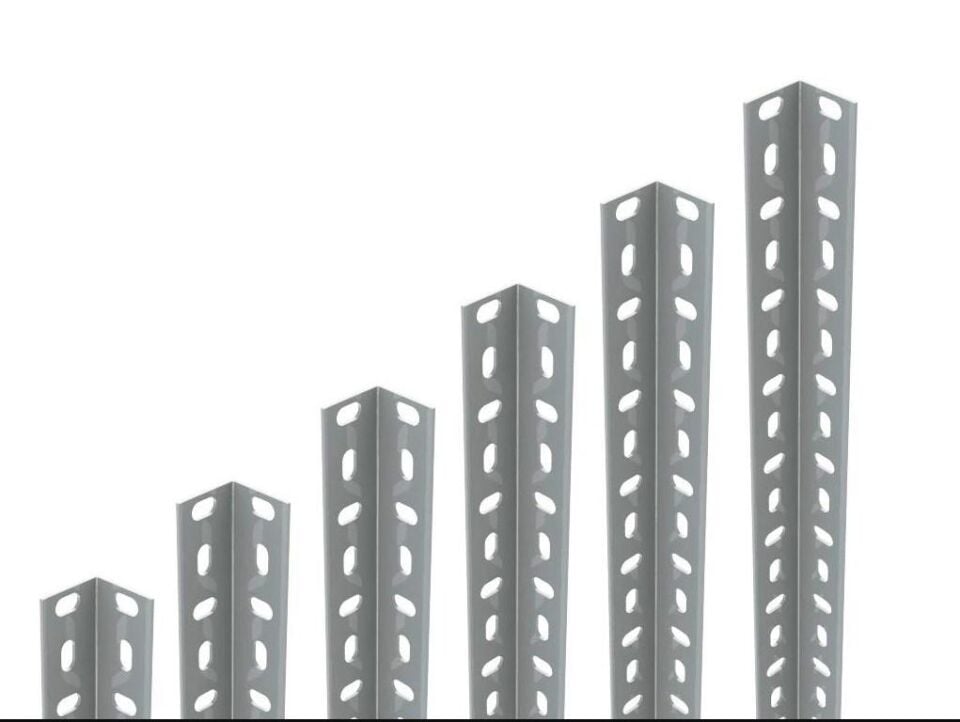 1 Adet Galvaniz Çelik Raf Profil