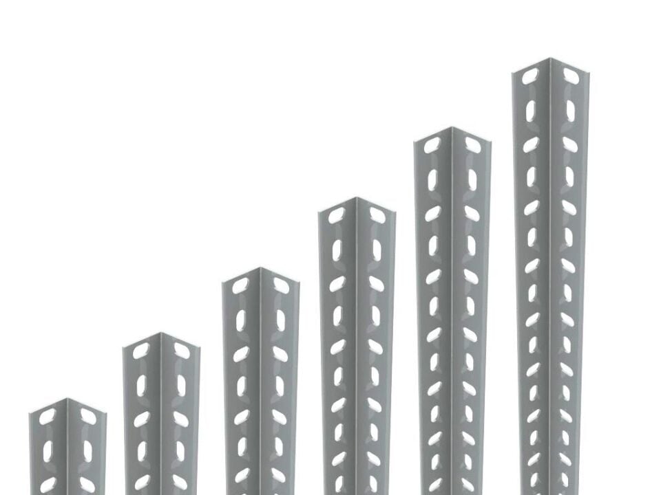 40x40 Mm Galvaniz Çelik Raf Profil