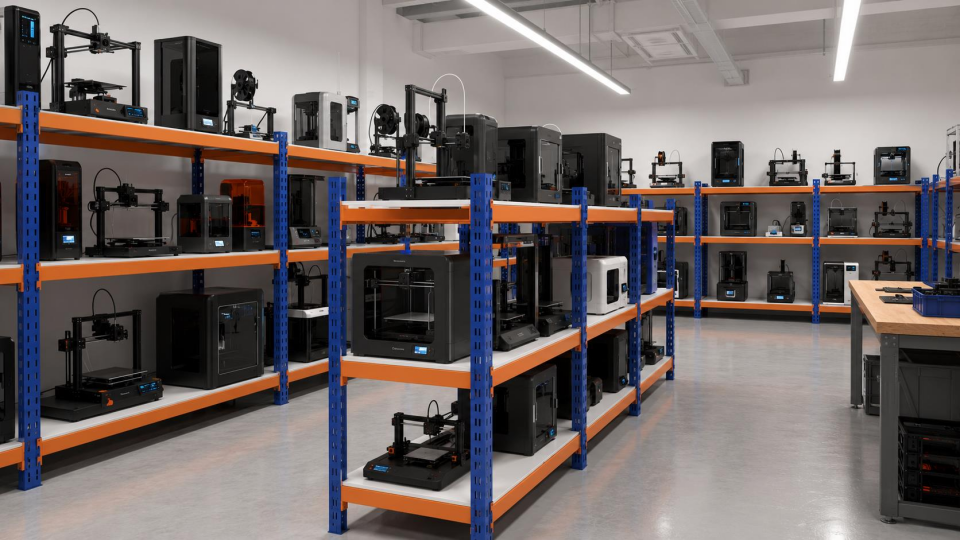 2 Katlı Ahşap Raflı İçten Oturmalı Hafif Rack - 3D Yazıcı Rafı, Depo Rafı