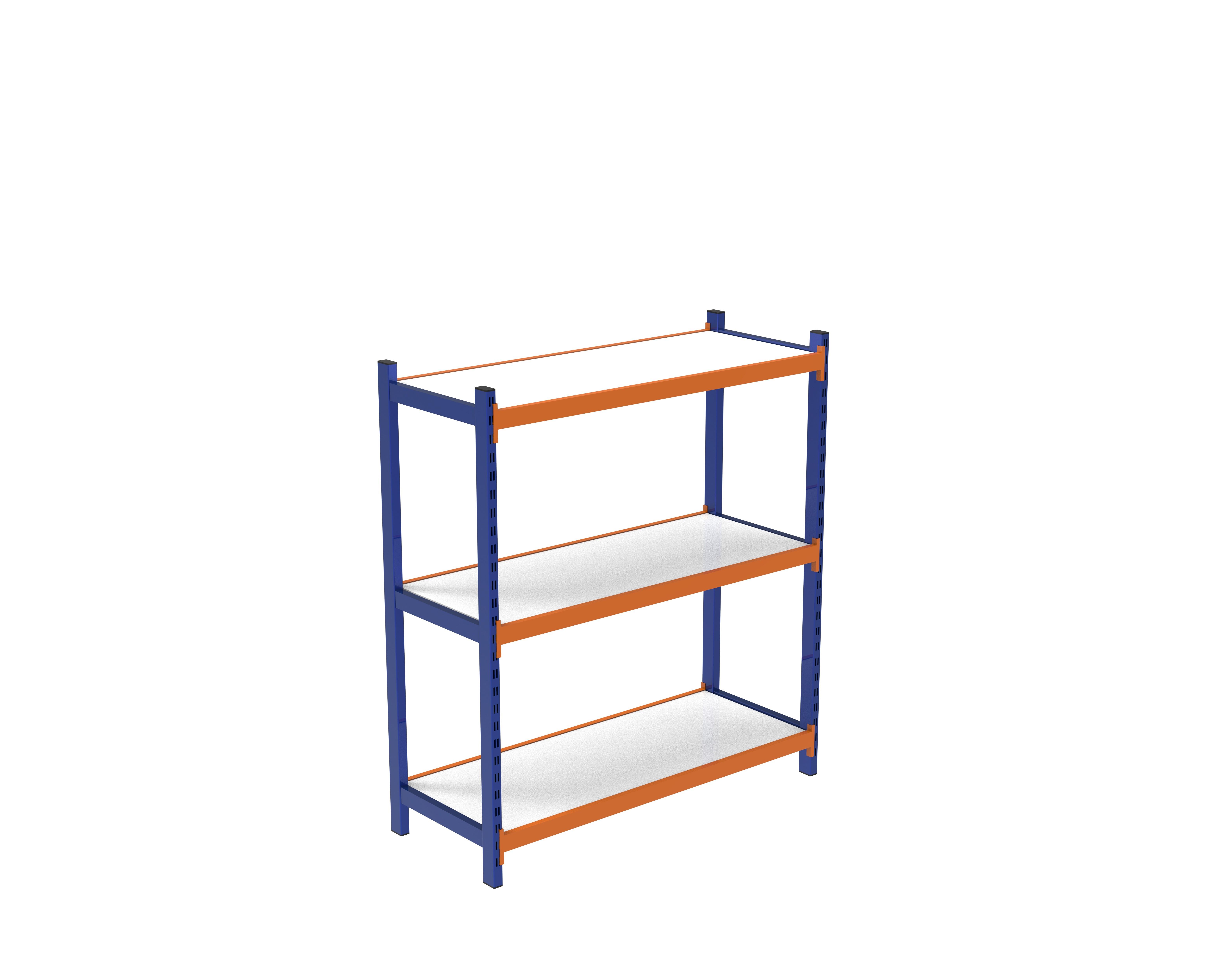 3 Katlı Ahşap Raflı İçten Oturmalı Hafif Rack - 3D Yazıcı Rafı, Depo Rafı