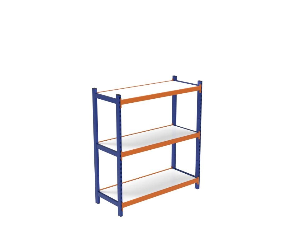 3 Katlı Ahşap Raflı İçten Oturmalı Hafif Rack - 3D Yazıcı Rafı, Depo Rafı