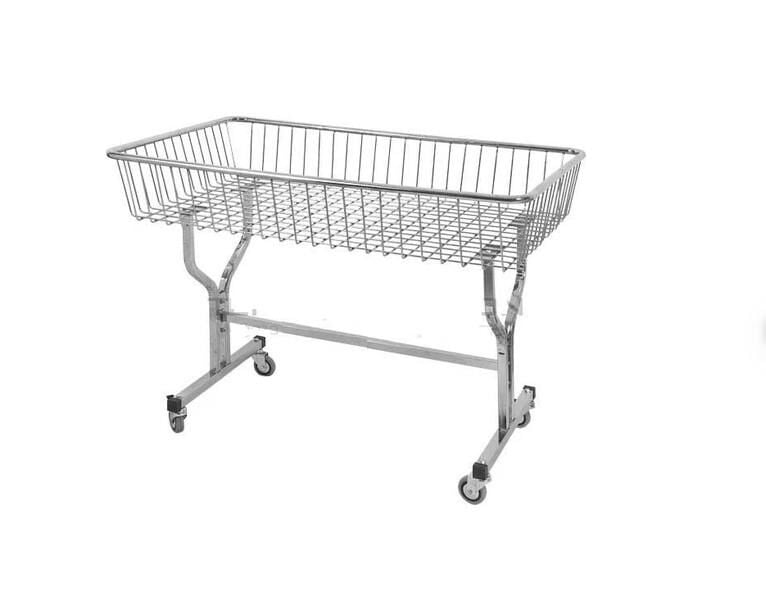 Tekerlekli Lüks Havuz Sepet - Market, Mağaza, Vitrin, Promosyon Havuz Sepeti - 80x120 cm