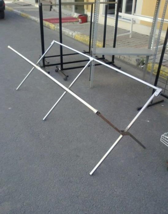 Pazarcı tezgahı,Seyyar Kampet,Piknik Masası (SADECE METAL AYAK)