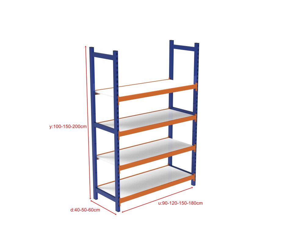 4 Katlı Ahşap Raflı İçten Oturmalı Hafif Rack - 3D Yazıcı Rafı, Depo Rafı