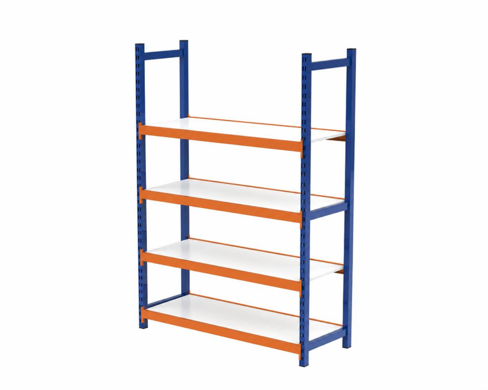 4 Katlı Ahşap Raflı İçten Oturmalı Hafif Rack - 3D Yazıcı Rafı, Depo Rafı