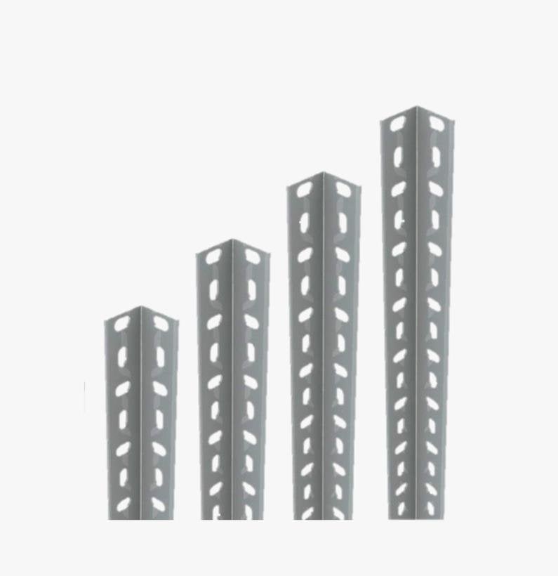 8 Adet 250 Cm Galvaniz Çelik Raf Profil - 1,50 Mm