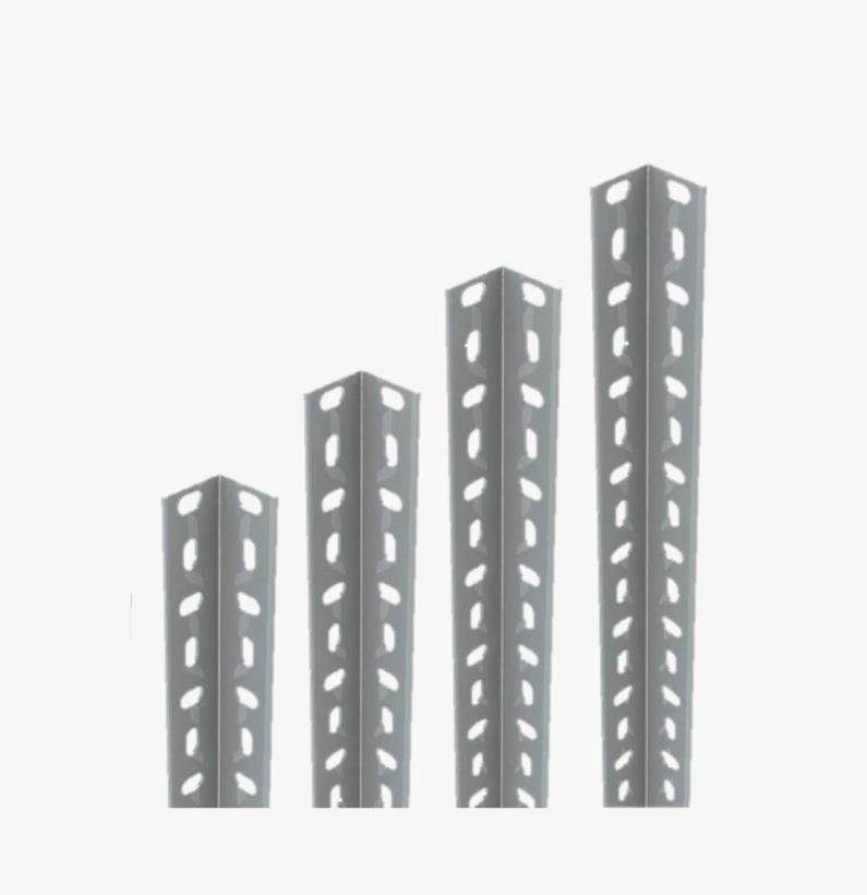 8 Adet 250 Cm Galvaniz Çelik Raf Profil - 1,50 Mm