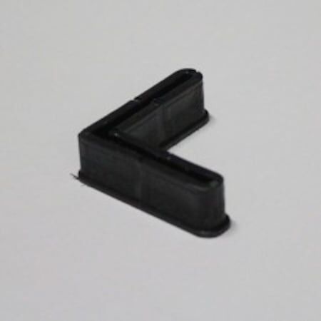 10 Adet Çelik Raf Profil Plastik Tabanı