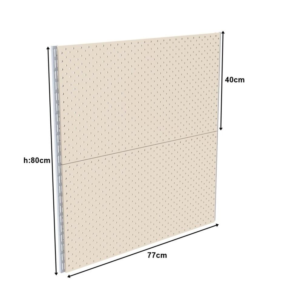 40x77x80 Cm Duvara Monte Hırdavat Rafı