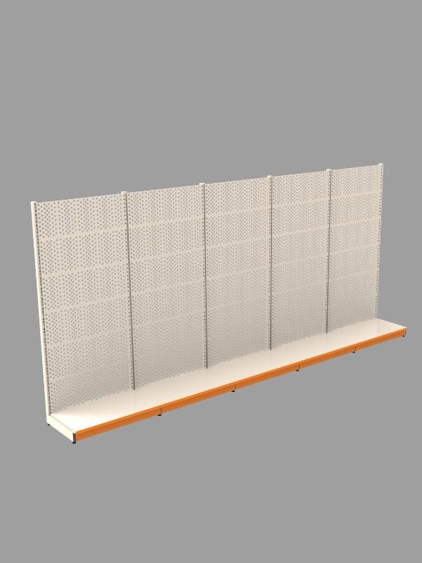 5'li 40x90x220 Cm Hırdavat Ünitesi Rafı