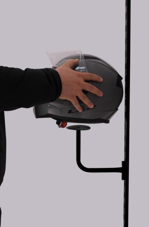 10 Adet - Dikmeye Geçen Kask Tutucu