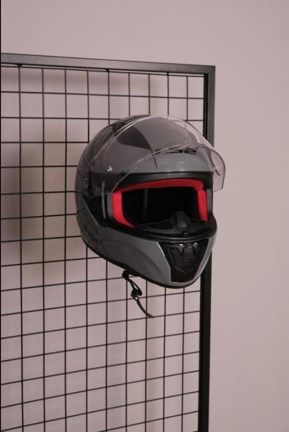 10 Adet - Tel Panoya Geçen   Kask Tutucu