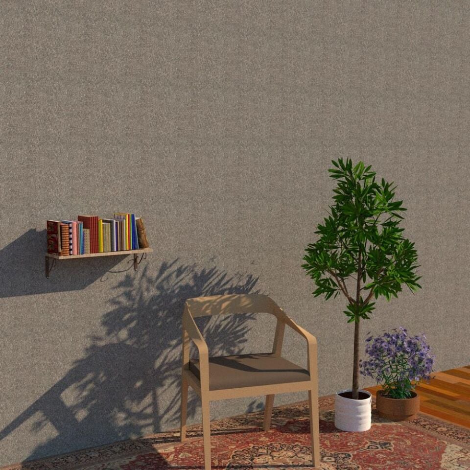 20x60 Cm Duvar Rafı - Ferforje Duvar Rafı, Duvara Monte Raf