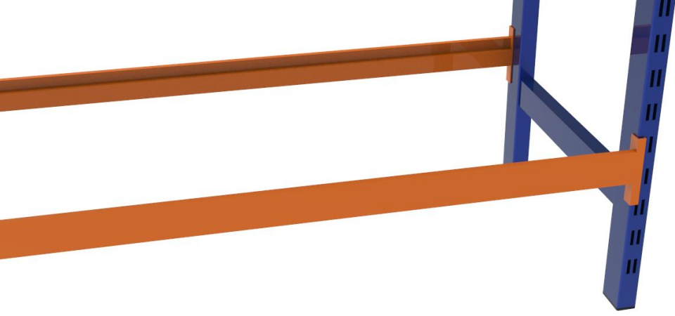 1 Adet Ahşap (B Tipi) Traversi - Depo Rafı Hafif Rack Travers