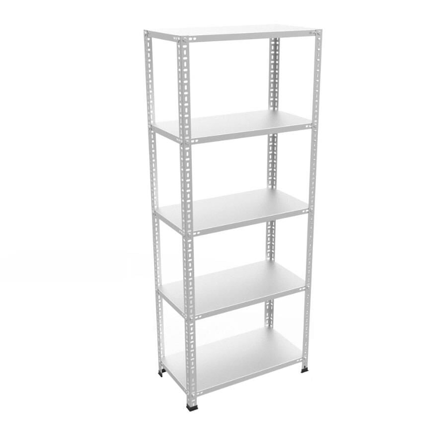 5 Katlı Galvaniz Çelik Raf - Depo, Arşiv, Kiler, Dosya, Market Rafı