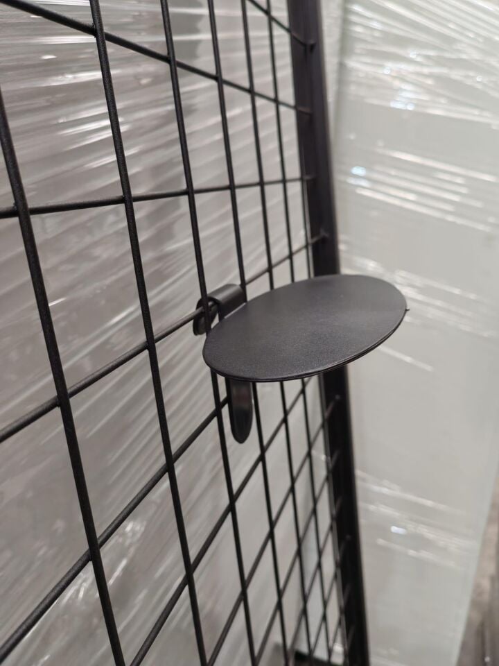 50 Adet Tel Panoya Geçen Plastik Ayakkabı Standı - Ayakkabı Askı Kancası, Ayakkabı Askı Aparatı