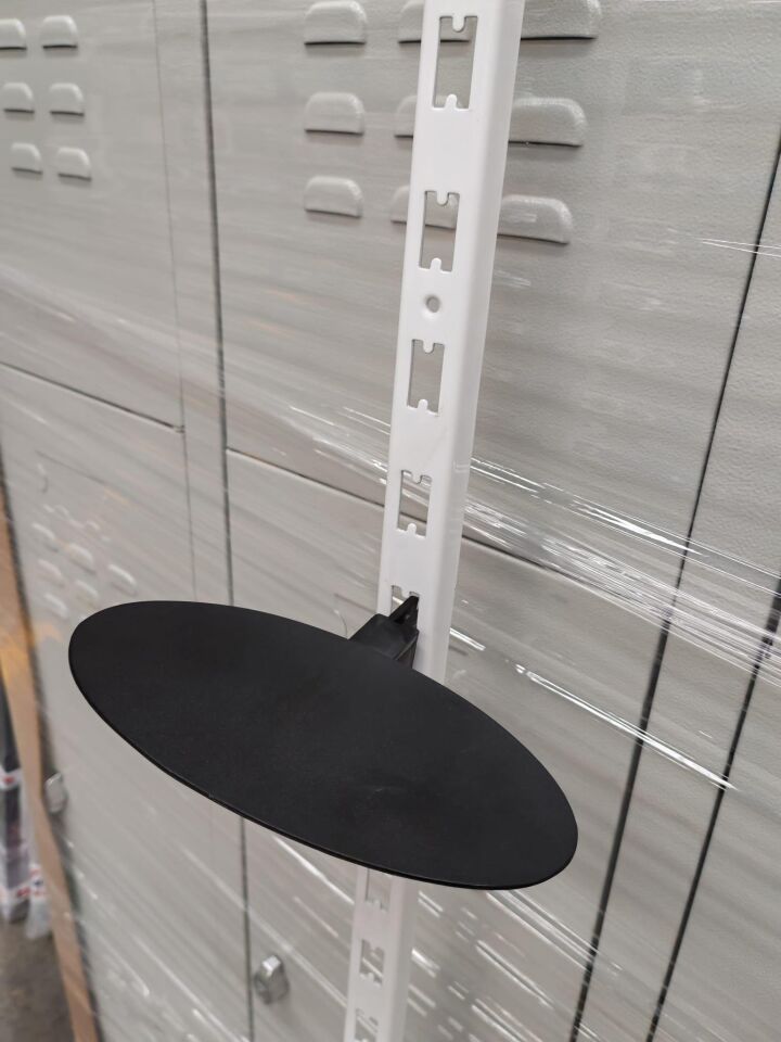 10 Adet Çift Delikli Dikmeye Geçen Plastik Ayakkabı Standı - Ayakkabı Askı Kancası, Ayakkabı Askı Aparatı