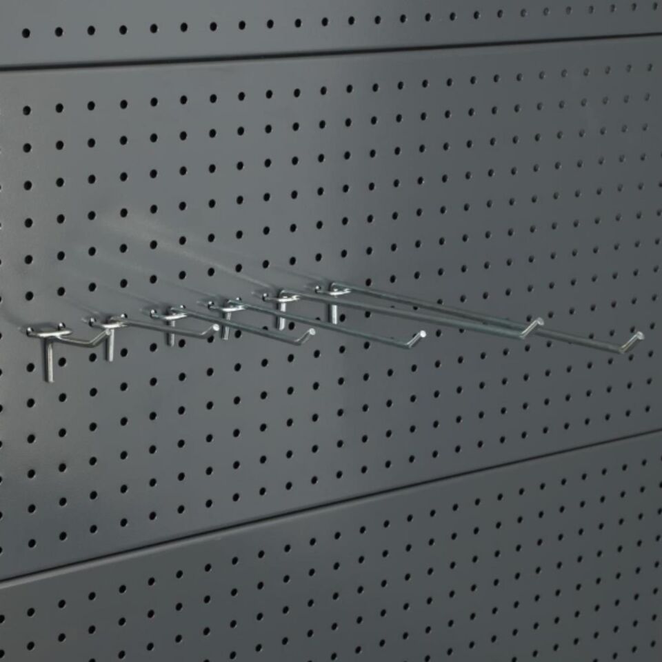 50 Adet Delikli Panel Kancası - Aksesuar Kancası