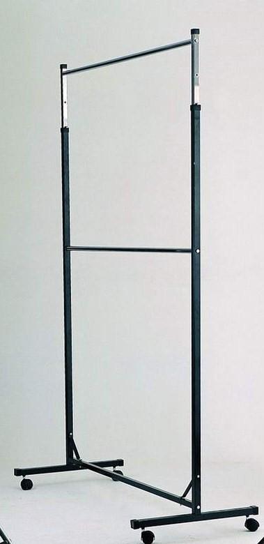 Konfeksiyon Askısı - Ayaklı Askılık, Çift Katlı Elbise Askılığı