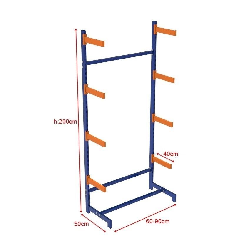 Konsol Kollu Raf  - Orta Yükler İçin Kollu Raf Sistemi