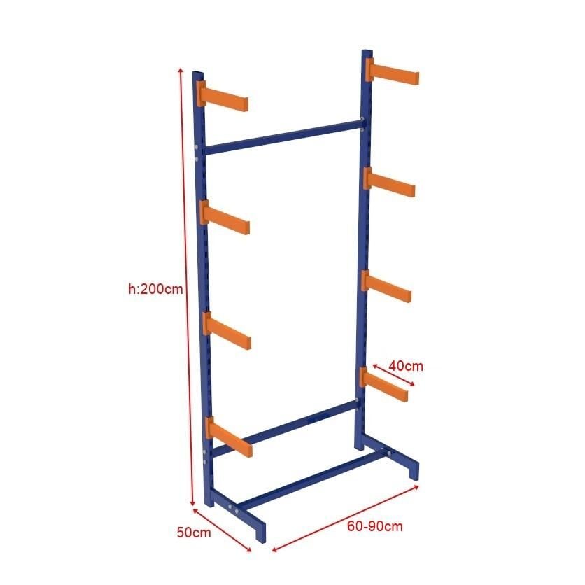Konsol Kollu Raf  - Orta Yükler İçin Kollu Raf Sistemi