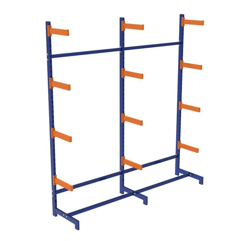 Konsol Kollu  Duble Raf  - Orta Yükler İçin Kollu Raf Sistemi