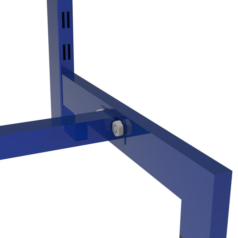 Konsol Kollu  Duble Raf  - Orta Yükler İçin Kollu Raf Sistemi