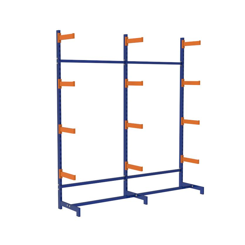 Konsol Kollu  Duble Raf  - Orta Yükler İçin Kollu Raf Sistemi