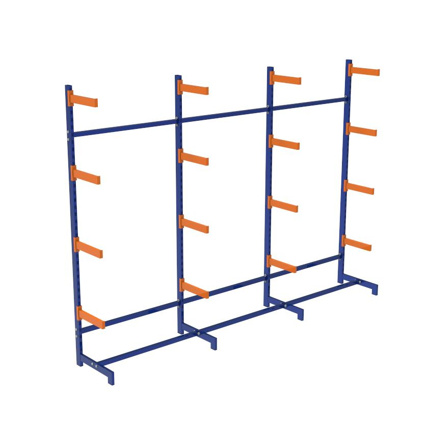 Konsol Kollu 3'lü Raf  - Orta  Yükler İçin Kollu Raf Sistemi