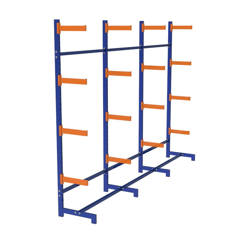 Konsol Kollu 3'lü Raf  - Orta  Yükler İçin Kollu Raf Sistemi