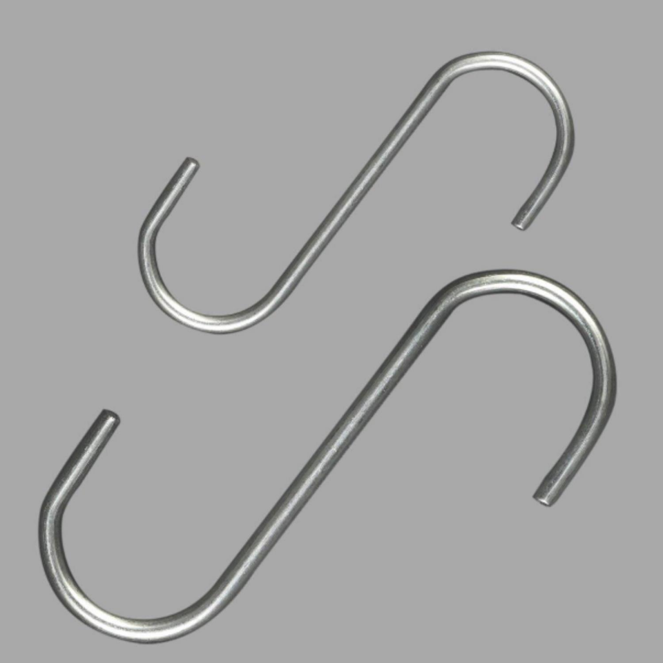 25 Adet Çok Amaçlı S Kanca - Aksesuar Kancası