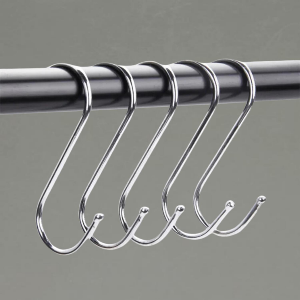 25 Adet Çok Amaçlı S Kanca - Aksesuar Kancası