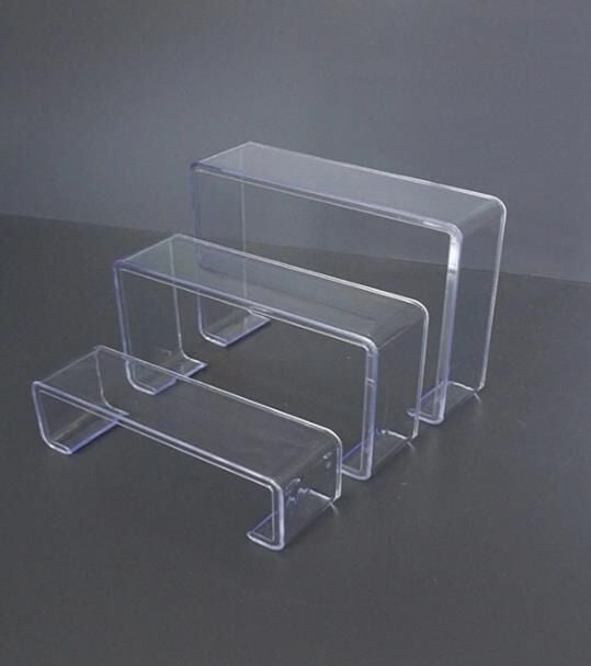 2 ADET 3'lü Merdiven Set Stand - Kozmetik Ürün Düzenleyici, Ayakkabı Ve Hobi-Figür Teşhir Standı