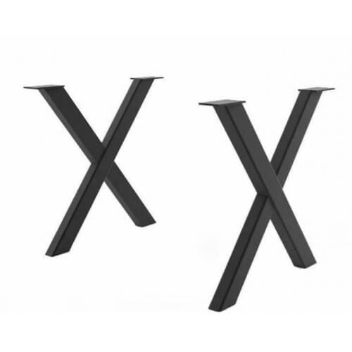 1 Takım X Masa Ayağı - 60x70 Cm