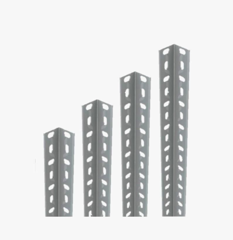 8 Adet 100 Cm Galvaniz Çelik Raf Profil - 2,00 Mm