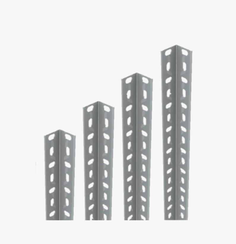 8 Adet 100 Cm Galvaniz Çelik Raf Profil - 1,50 Mm