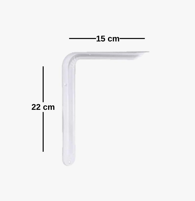 12 Adet Raf Altı Ayağı L Konsol Tüm Boyutlar - Raf Altı Kol