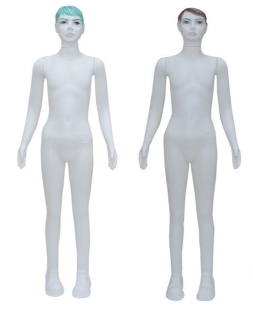 12-16 Yaş Çocuk Manken - Teşhir, Prova, Plastik, Vitrin Mankeni