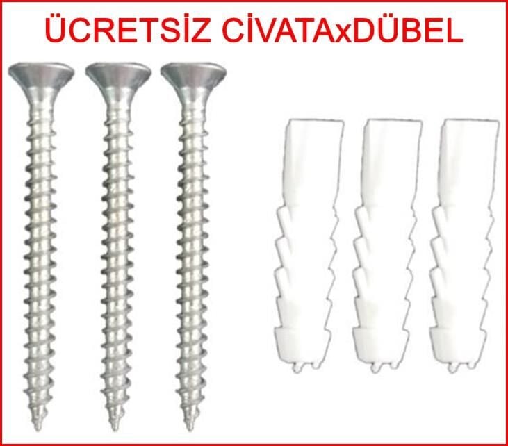 2 Adet Ferforje Raf Altı Ayağı