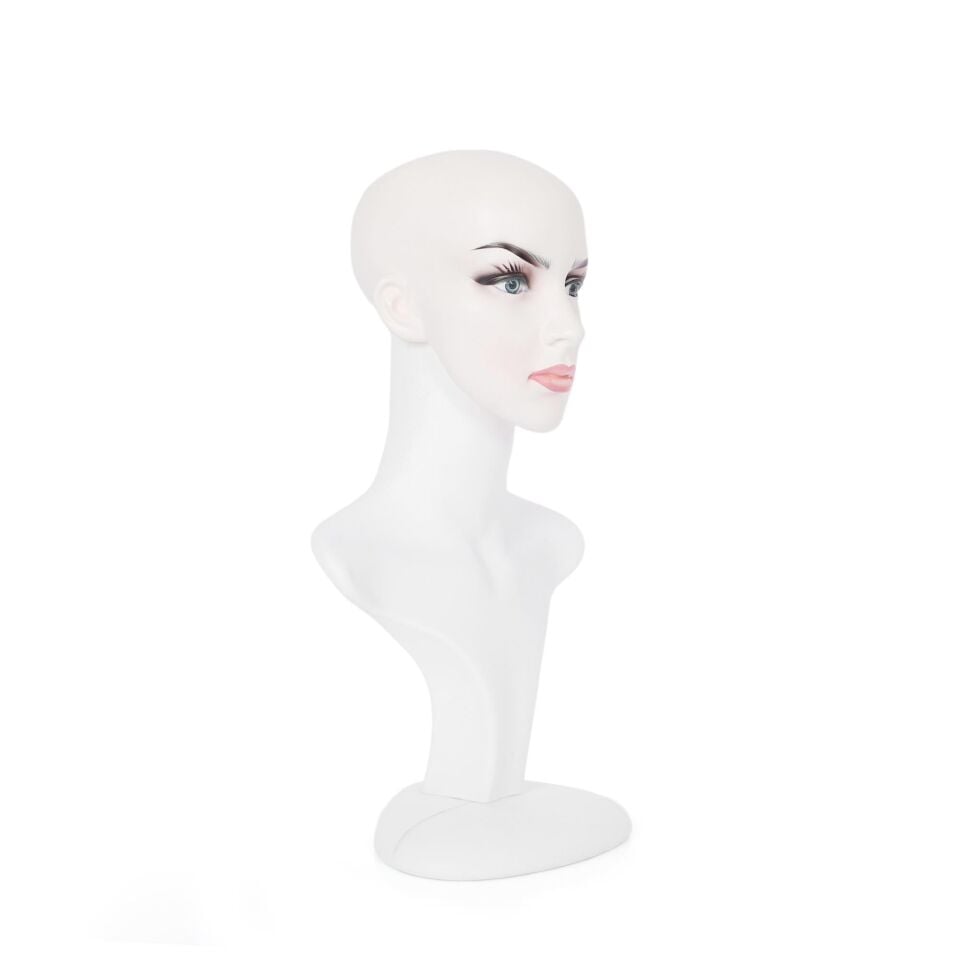 Takı Mankeni - Tablalı, Makyajlı, Döner Kafa Takı Mankeni