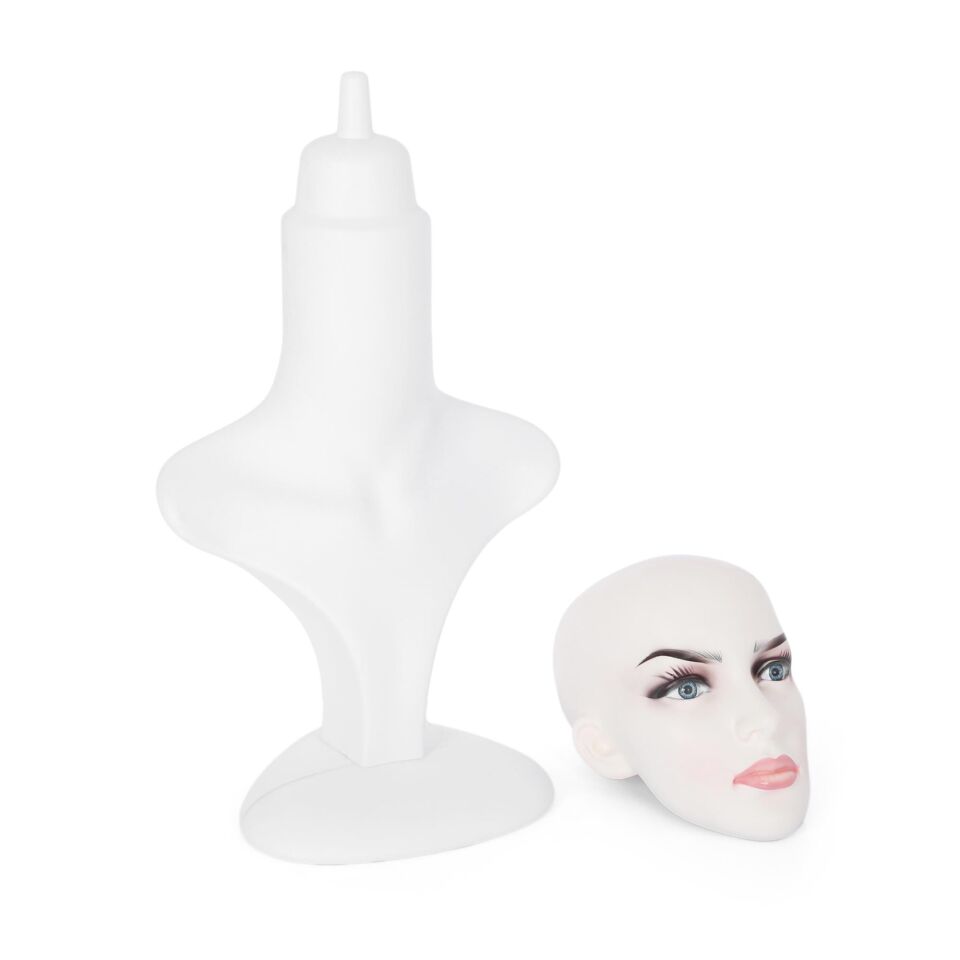 Takı Mankeni - Tablalı, Makyajlı, Döner Kafa Takı Mankeni