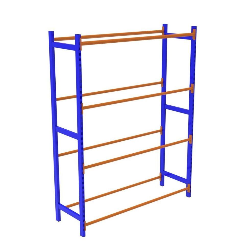 4 Katlı Hafif Rack Lastik Rafı - Lastik İstifleme Rafı