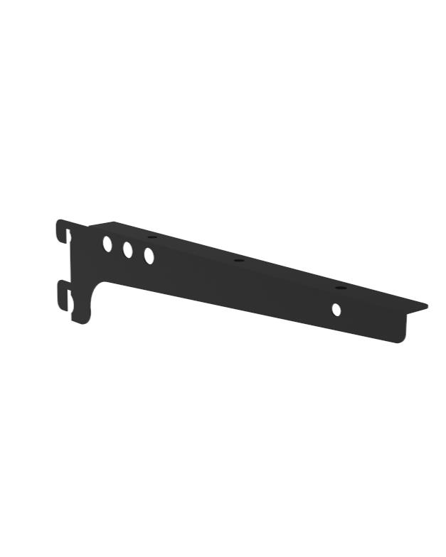 Konik Dikmeye Geçen Raf Destek Kolu - Ahşap Raf Desteği, Raf Tutucu Ayak - 30 cm