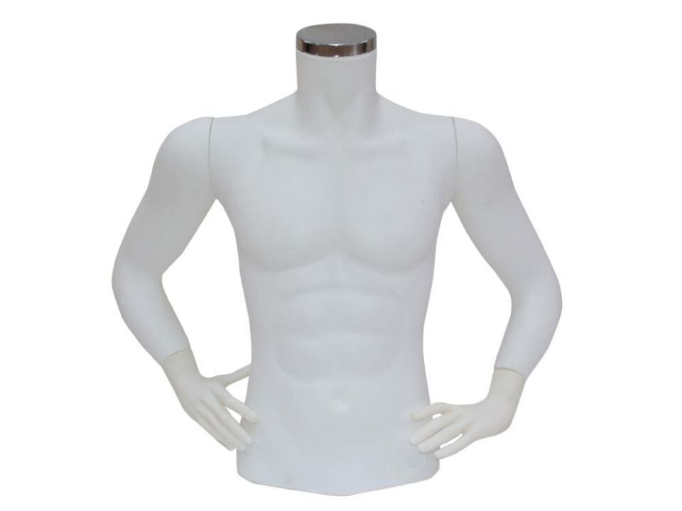 Bay Kollu Büst Manken - Prova, Teşhir, Vitrin, Tors Mankeni