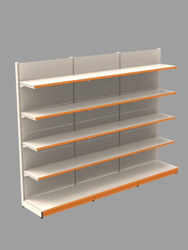 40x60x220 Cm - 40A/30*4 - 3'lü Duvar Ünitesi Market Rafı