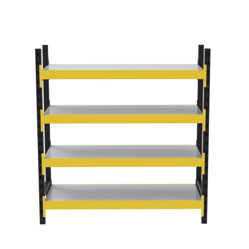 4 Katlı Tekli Midi Rack - Ekonomik Depo,Arşiv, Kiler Rafı