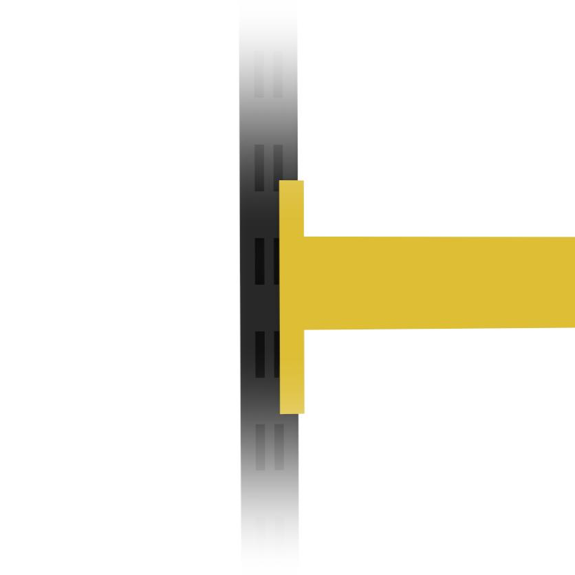 4 Katlı Tekli Midi Rack - Ekonomik Depo,Arşiv, Kiler Rafı